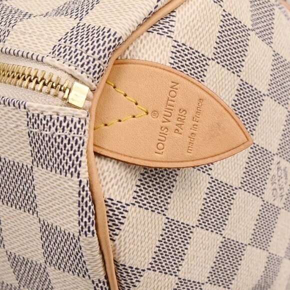 Louis Vuitton Damier Azur Speedy 25 Handbag N41534 SP2017 154609 - Picture 4 of 10